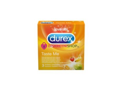 Durex Taste Me 3ks CZ distribuce