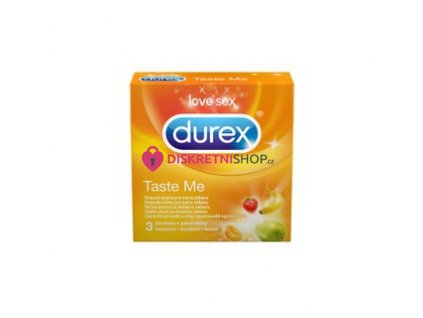 Durex Taste Me 3ks CZ distribuce