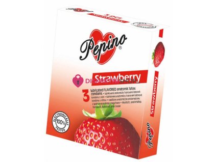 PEPINO Aroma jahoda 3ks