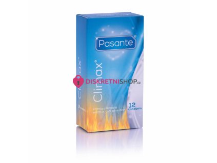 Pasante Climax Warming and Cooling Condoms 12ks krabička