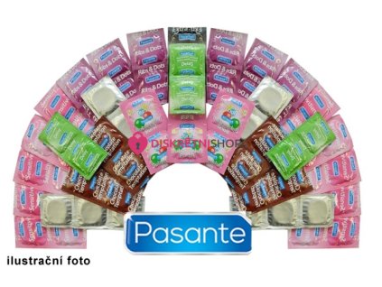 kondomy Pasante mix 60 ks III