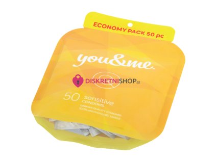 You&Me sensitive condoms 50ks