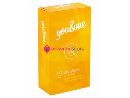 You&Me sensitive condoms 12ks