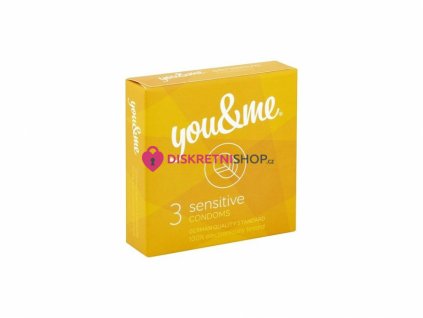 You&Me sensitive condoms 3ks