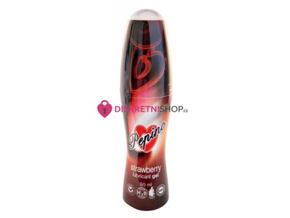 Pepino Jahoda Lubrikační Gel 95ml