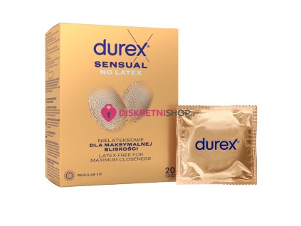 5900627118223 Durex Gucci Sensual No Latex 20pcs