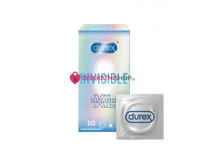 Durex Invisible XL 10ks 1