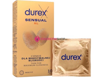 Durex Sensual XL 10ks