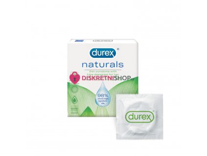 Durex Naturals 3ks 1