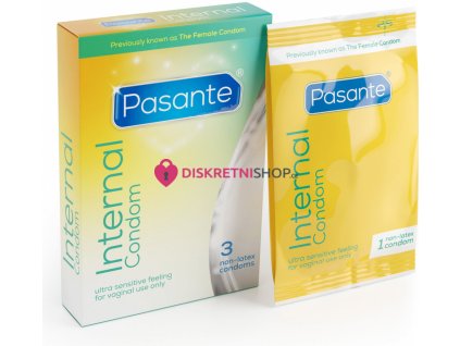 Pasante Internal Condoms 3ks