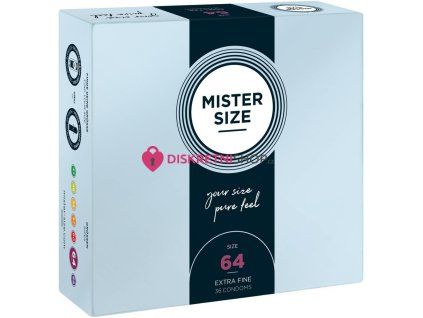 Mister Size 64mm 36ks - VÝPRODEJ