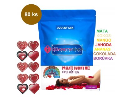 pasante OVOCNÝ MIX 80KS 80POH