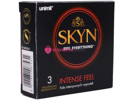 Skyn Intense Feel 3ks