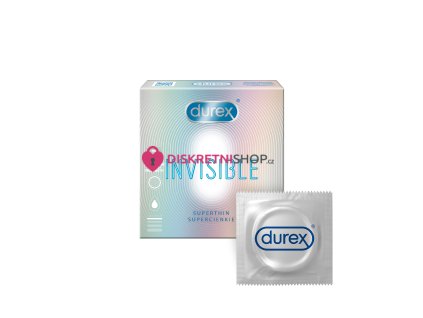 Durex Invisible Superthin 3ks