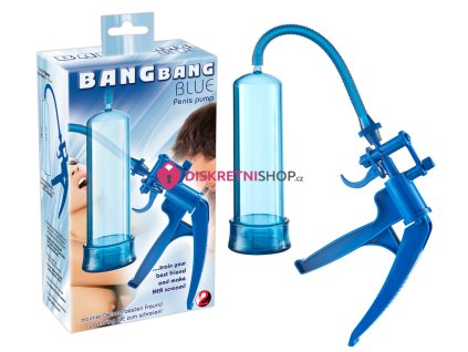 05369890000 Bang Bang Blue Penis Pump 1