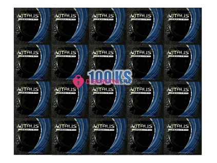 Vitalis modrý 100ks