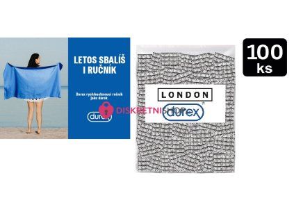 Durex London 100 +RUČNÍK