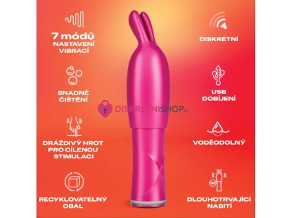 15900627107545 DUREX Play Vibrátor 2v1 se stimulační špičkou 2