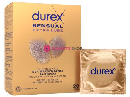 Durex Sensual Extra Lube 20ks