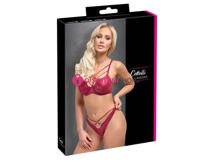 Bra Set red 85B/L (Velikost 85B/L)