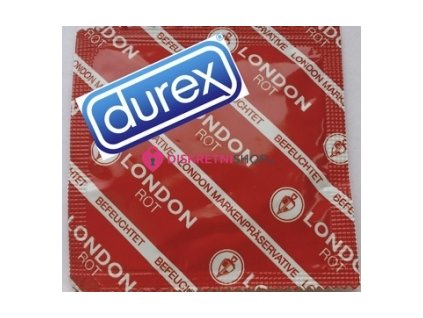 Durex London Rot 1ks
