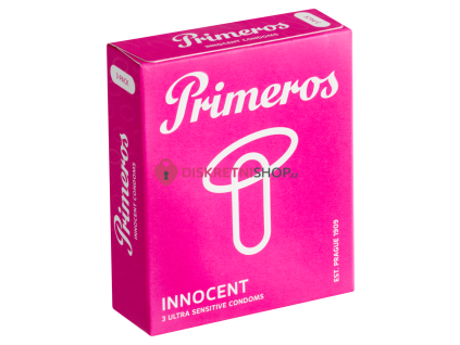 Primeros Innocent kondomy 3ks