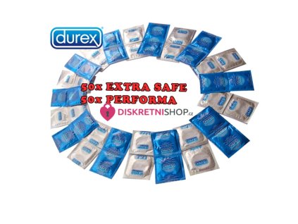 Durex mix Extra Safe/Performa 100ks