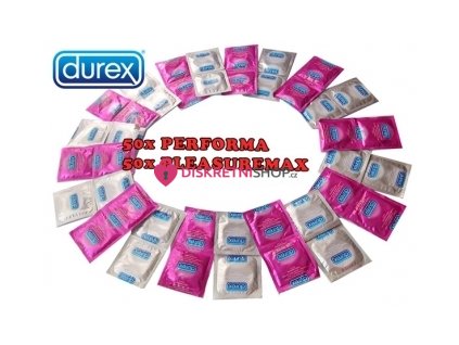 Durex mix Performa/Pleasuremax 100ks