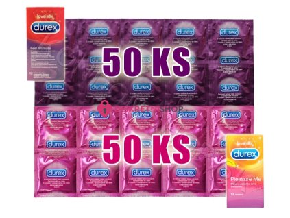 Durex mix Elite/Pleasuremax 100ks