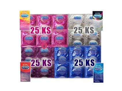 Durex mix 4druhy 100ks