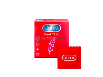 Durex Feel Thin Classic 3ks 1