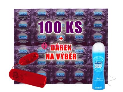 Durex Feel Intimate 100ks + dárek zdarma