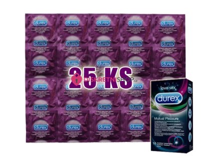 Durex Mutual Pleasure 25ks +5ks grátis