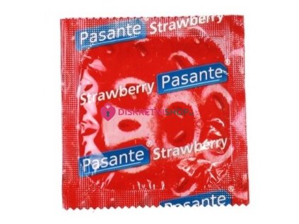 Pasante Strawberry kondom 1ks