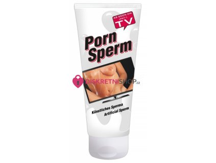 Porn Sperm 125ml - lubr. gel umělé sperma