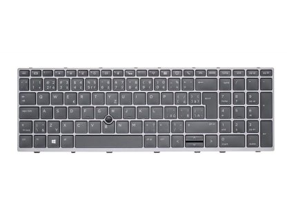 CZ SK Klávesnica HP 755 G5 850 G5 850 G6 15U G5 L14466 FL1 podsvietená, trackpoint