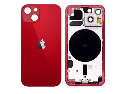 apple iphone 13 mini back cover housing ram product red cerveny