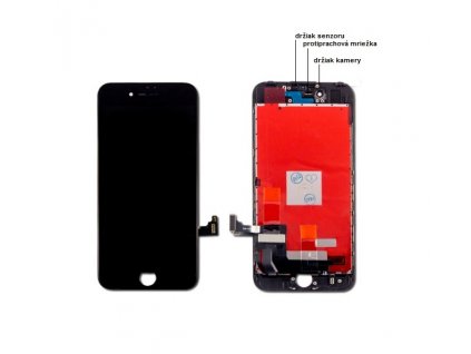 apple iphone 8 lcd display cierny