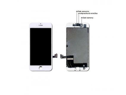 apple iphone 8 lcd display biely