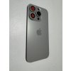 Apple iPhone 15 pro - Zadný kryt housingu natural prirodný titán