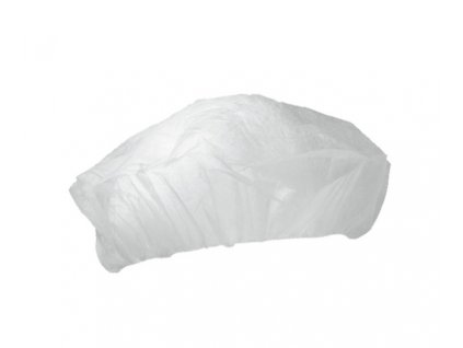 Čepice bílá Baret Standard (100 ks)