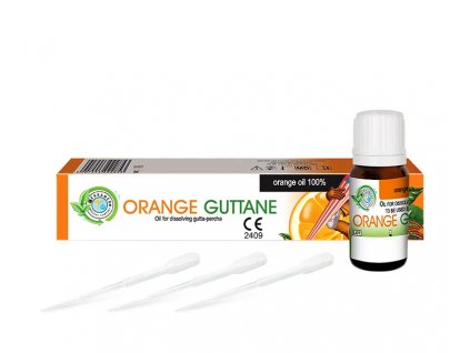 Orange Guttane olej k rozpouštění gutaperči (10 ml)