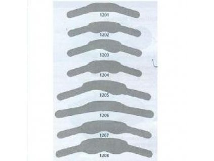 Matrice nerez HAWE 1201-8 ADAPT tlouštky 0,038 mm, 30 ks