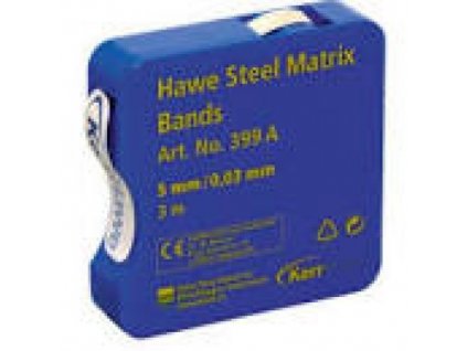 Matrice pásková ocel. HAWE č.399A-C  0,03 mm/ 3 m