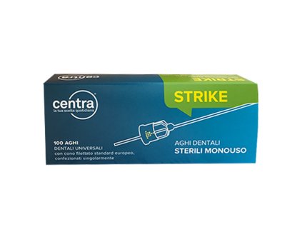 AKCE - Karpulové jehly Centra STRIKE (100 ks)