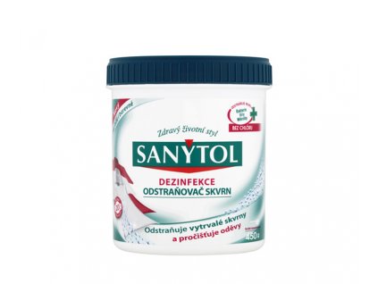 Sanytol dezinfekční odstraňovač skvrn (450 g)