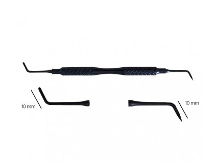 500 520 Modelovací nástroj černý tvar č. 10