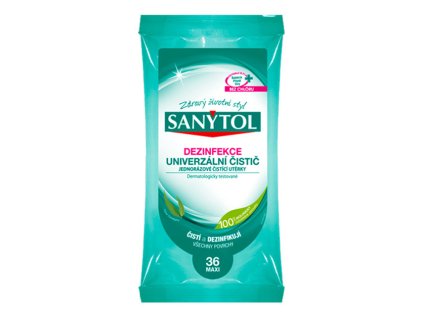 Sanytol jednorázové dezinfekční ubrousky (36 ks)