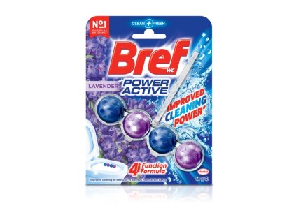 WC závěs Bref Levandule – 4 kuličky 51g