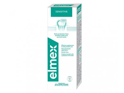 Ústní voda ELMEX Sensitive (400 ml) "zelená"